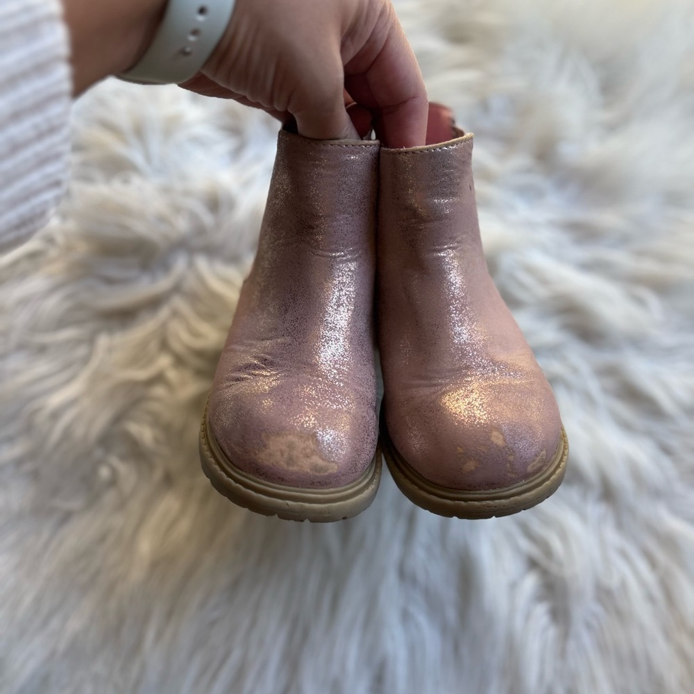 Wonder nation pink boots size 9